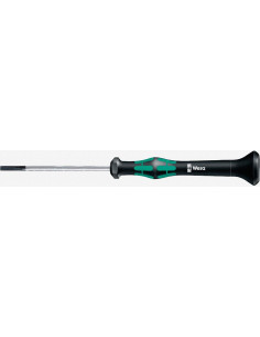 Wera Отвертка шлиц 0.50x3.0x80, зелено-черна ръкохватка, 2035 Kraftform Micro - W118010 - Цена | LEDs4economy