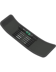 Wera Комплект ръкохватка с остриета, 1x шлиц, 3x PH, 3x TX, 1x mx и 2x за гайки, Electronics 10 Kraftform Micro - W073676 - Цена