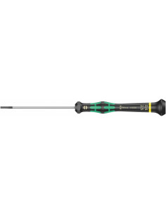 Wera Отвертка шлиц 0.40x2.5x80, зелено-черна ръкохватка, 2035 Kraftform Micro - W118008 - Цена | LEDs4economy