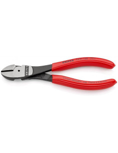 Knipex Клещи диагонални резачки усилени, червена ръкохватка 160мм, - K7401160 - Цена | LEDs4economy