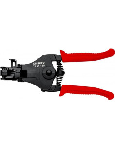 Knipex Клещи заголващи прецизни, жило Ø0.5-6мм, червена ръкохватка 180мм, с отваряща пружина, - K1221180 - Цена | LEDs4economy 2