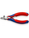 Knipex Клещи заголващи за електроника, жило Ø0.1-0.8мм, синьо-червена ръкохватка 140мм, с отваряща пружина, - K1192140 - Цена | 