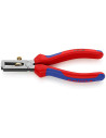 Knipex Клещи заголващи универсални, жило Ø5-10мм, синьо-червена ръкохватка 160мм, с отваряща пружина,  - K1102160
