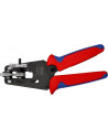 Knipex Клещи заголващи прецизни, жило Ø4-10мм, синьо-червена ръкохватка 195мм, с отваряща пружина,  - K121212 - 5