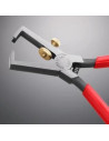 Knipex Клещи заголващи универсални, жило Ø5-10мм, червена ръкохватка 160мм, с отваряща пружина,  - K1101160 - 5