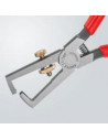 Knipex Клещи заголващи универсални, жило Ø5-10мм, червена ръкохватка 160мм, с отваряща пружина,  - K1101160 - 6