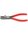 Knipex Клещи заголващи универсални, жило Ø5-10мм, червена ръкохватка 160мм, с отваряща пружина,  - K1101160 - 11