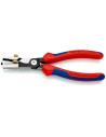 Knipex Клещи заголващи и кабелни ножици StriX, жило Ø50мм, синьо-червена ръкохватка 180мм, - K1362180 - Цена | LEDs4economy