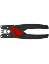 Knipex Клещи заголващи автоматични, черно-фосфатирани, плосък кабел Ø0.75-2.5мм, ръкохватка 180мм, с отваряща пружина, - K12641 