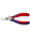 Knipex Ножици заголващи за електроника, жило Ø0.03-1мм, синьо-червена ръкохватка 130мм, с отваряща пружина, - K1182130 - Цена | 