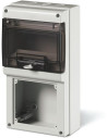 Scame Табло за индустриални контакти и DIN модули IP66, UV, PG и М вход, серия Domino (8 DIN и 1х Omnia 136X125мм) - 672.2200 - 