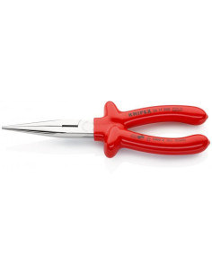 Knipex Клещи резачки с дълъг остър връх, хромирани, VDE 1000V гумирана червена ръкохватка 200мм, - K2617200 - Цена | LEDs4econom