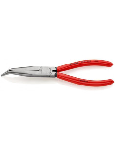 Knipex Клещи с извит дълъг остър връх, червена ръкохватка 200мм, - K3821200 - Цена | LEDs4economy