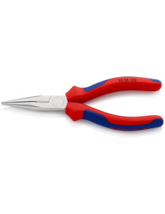 Knipex Клещи резачки с остър връх, хромирани, синьо-червена ръкохватка 160мм, - K2505160 - Цена | LEDs4economy