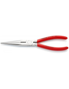 Knipex Клещи резачки с дълъг остър връх, хромирани, червена ръкохватка 200мм, - K2613200 - Цена | LEDs4economy