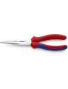 Knipex Клещи резачки с дълъг остър връх, хромирани, синьо-червена ръкохватка 200мм,  - K2615200