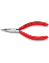 Knipex Клещи резачки с остър връх, хромирани, червена ръкохватка 125мм, - K2503125 - Цена | LEDs4economy