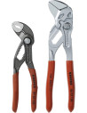 Knipex Комплект с 2 бр. клещи - Cobra 125мм (K8701125), раздвижени 150мм (K8603150), калъф (K001972LE)  - K002072V01 - 3
