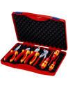 Knipex Комплект в куфар RED с 7 бр. инструменти VDE 1000V за електротехници,  - K002115
