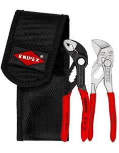 Knipex Комплект с 2 бр. клещи - Cobra 125мм (K8701125), раздвижени 125мм (K8603125), калъф (K001972LE) - K002072V04 - Цена | LED