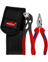 Knipex Комплект с 2 бр. клещи - Cobra 150мм (K8701150), комбинирани 145мм (K0822145), калъф (K001972LE) - K002072V06 - Цена | LE