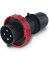 Scame Промишлен щепсел 3P+Е 32A IP66/67/69 серия Optima Heavy Duty - 218.3236.KX - Цена | LEDs4economy