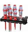 Wera Комплект отвертки, 4x шлиц, 2x PZ, неръждаема стомана, 3165/6 Kraftform VDE 1000V - W022745 - Цена | LEDs4economy