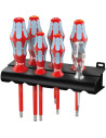 Wera Комплект отвертки, 4x шлиц, 2x PH и фазомер, неръждаема стомана, 3160/7 Kraftform VDE 1000V - W022728 - Цена | LEDs4economy