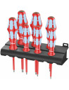 Wera Комплект отвертки, 7x TX, неръждаема стомана, 3167/7 Kraftform VDE 1000V - W022767 - Цена | LEDs4economy