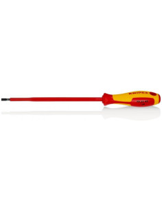 Knipex Отвертка шлиц 4.5, VDE 1000V жълто-червена ръкохватка 287мм, - K982145 - Цена | LEDs4economy