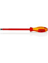 Knipex Отвертка шлиц 10, VDE 1000V жълто-червена ръкохватка 320мм, - K982010 - Цена | LEDs4economy