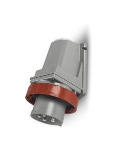 Scame Промишлен щепсел 3P+Е 63A 346-415V IP66/67/69, 6h серия Optima Top за открит монтаж - 245.6396T - Цена | LEDs4economy