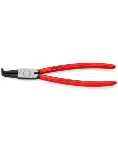 Knipex Зегер клещи под ъгъл 90°, Ø40-100мм, червена ръкохватка 215мм, - K4421J31 - Цена | LEDs4economy 2