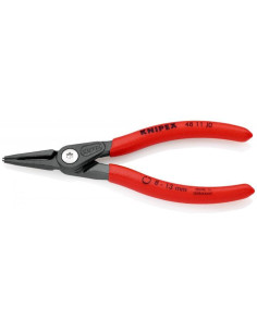 Knipex Зегер клещи прецизни, Ø12-25мм, червена ръкохватка 140мм, с ограничител, - K4831J1 - Цена | LEDs4economy