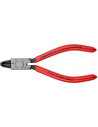 Knipex Зегер клещи под ъгъл 90°, Ø12-25мм, червена ръкохватка 130мм,  - K4421J11 - 4