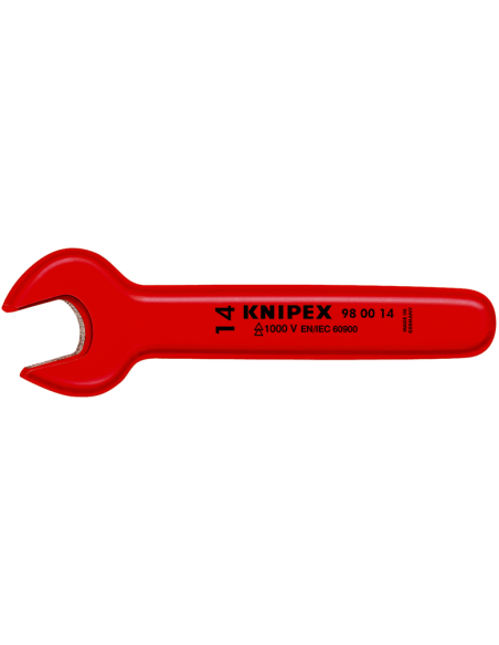 Гаечен ключ отворен 19, VDE 1000V изолиран, Knipex