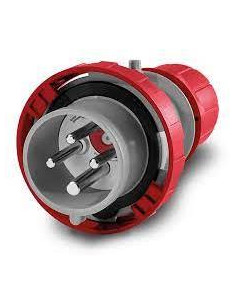 Scame Промишлен щепсел 3P+Е 16A IP66 серия Optima Reverse - 218.1636RV - Цена | LEDs4economy