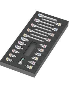 Wera Комплект за шкаф с 22 бр. инструменти 9723 Foam insert Zyklop B set 1 - W150113 - Цена | LEDs4economy