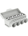MOREK Клема изолирана СИВА SLT50-4-3 Al 4x 10-50 / Cu 4x 2.5-35 + 3x 2.5 mm² 145/135A 1000V - MAS4051A10 - Цена | LEDs4economy