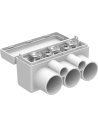 MOREK Клема изолирана СИВА SLT50-3-2 Al 3x 16-50 / Cu 3x 2.5-35 + 2x 1.5-6 mm² 145/135A 1000V - MAS3051A10 - Цена | LEDs4economy