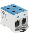 MOREK Тунелна клема СИНЯ 1P 425A с 4 отвора OTL240-2 2xAl/Cu 35-240mm² 1000V - MAA2240B10 - Цена | LEDs4economy