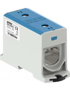 MOREK Тунелна клема СИНЯ 1P 490A с 2 отвора OTL300-1 1xAl/Cu 95-300mm² 1000V - MAA1300B10 - Цена | LEDs4economy