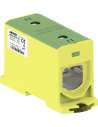 MOREK Тунелна клема ЖЪЛТО-ЗЕЛЕНА 1P 490A с 2 отвора OTL300-1 1xAl/Cu 95-300mm² 1000V - MAA1300Y10 - Цена | LEDs4economy