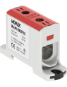 MOREK Тунелна клема ЧЕРВЕНА 1P 245A с 2 отвора OTL95 1xAl/Cu 6-95mm² 1000V - MAA1095R10 - Цена | LEDs4economy