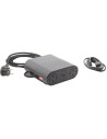 Legrand Разклонител 4x Шуко, USB тип A+C и HDMI 2m, кабел 2.5m и GST18, цвят ЧЕРЕН Incara Link'On  - 654887 - 3