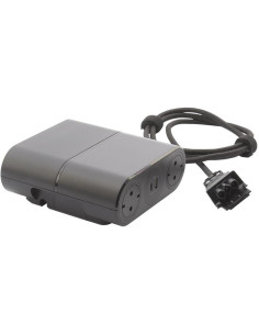 Legrand Разклонител 4x Шуко и USB тип A+C, удължител 1.5m с GST18, цвят ЧЕРЕН Incara Link'On - 654889 - Цена | LEDs4economy 2