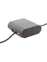 Legrand Разклонител 4x Шуко и USB тип A+C, кабел 2.5m и GST18, цвят ЧЕРЕН Incara Link'On  - 654888 - 4