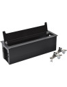 Legrand Мебелна кутия празна, с основа за модули, 385x130mm, цвят ЧЕРЕН Incara Top Access  - 654875 - 5