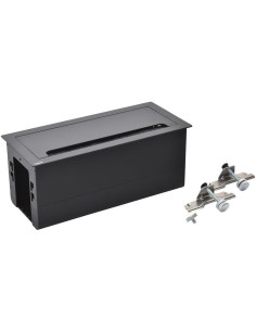 Legrand Мебелна кутия празна, с основа за модули, 295x130mm, цвят ЧЕРЕН Incara Top Access - 654872 - Цена | LEDs4economy 2