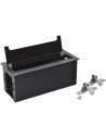 Legrand Мебелна кутия празна, с основа за модули, 295x130mm, цвят ЧЕРЕН Incara Top Access  - 654872 - 3